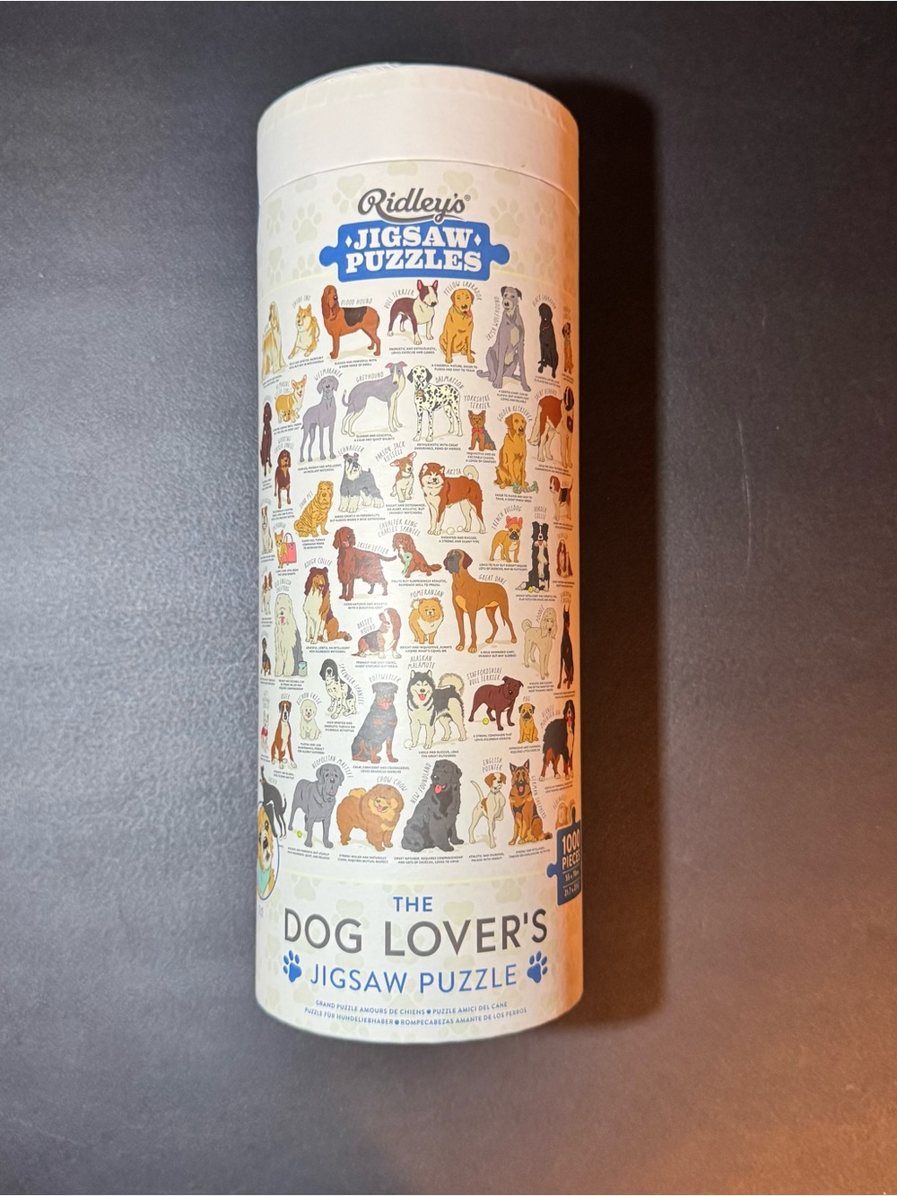Dog Lover's Jigsaw Puzzle - White